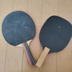 卓球のラケット(2個セット)の画像