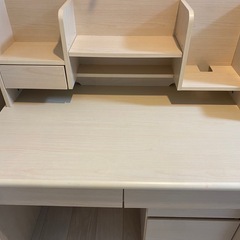 スマートアイ コンパクトデスク 学習机 LOOK ライトナチュラルの画像