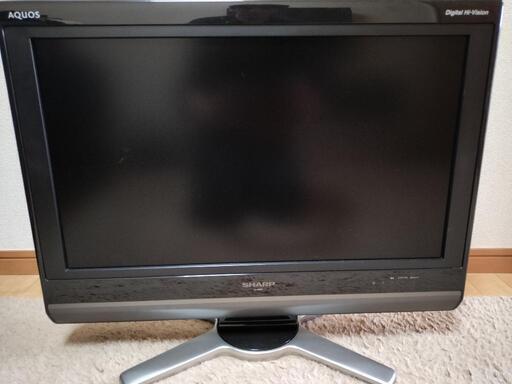 シャープ　26型液晶テレビ