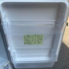【RKGRE-455】特価！シャープ/137L 2ドア冷凍冷蔵庫/どっちもドア/SJ-D14E-S/中古品/2019年製/当社より近隣無料配達！の画像