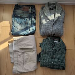 メンズ服4着セット　ジーパン(DIESEL LARKEE W32)