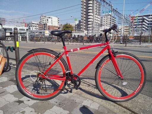 ♪ジモティー特価♪シマノ製外装６段　カジュアルバイク　中古
