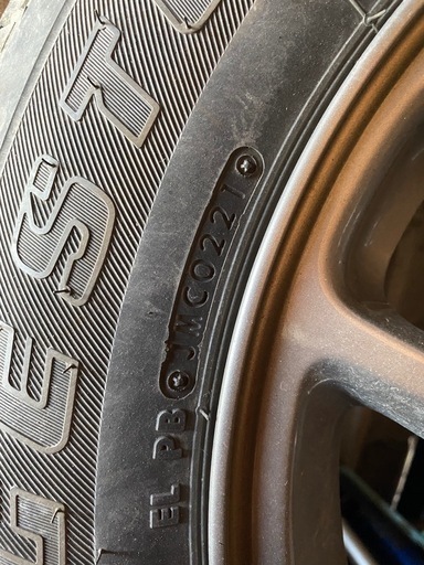 ジムニー　夏タイヤホイル