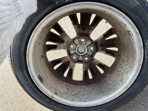 新品タイヤ+ホイール　ヨコハマタイヤ　215/50r17　
