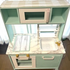 おままごとキッチン　IKEA ドゥクティブ　DIYの画像