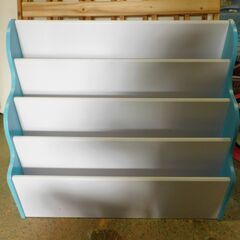 絵本ラック 本ラック マガジンラック の画像