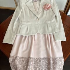 セレモニースーツドレス（２タイプスカート）★13号（LL）★状態良★卒園式・入学式に！の画像