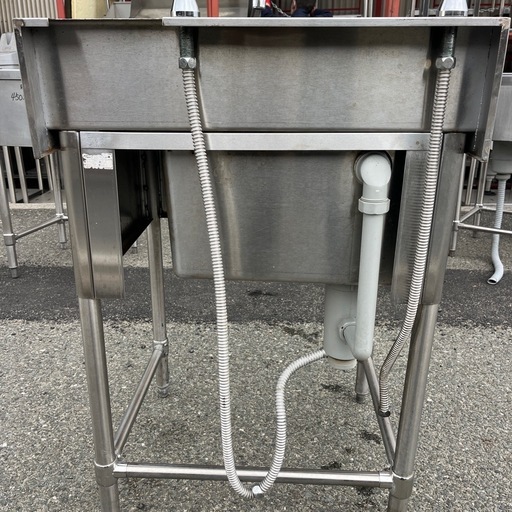 ☆中古品  タニコー1槽シンク  650×600×985  厨房用品  ☆