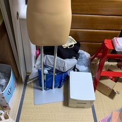 商談中　着物のトルソーの画像