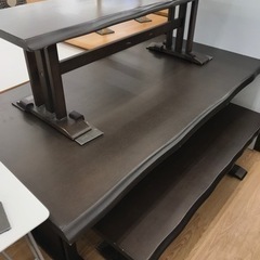 ☆ジモティ割あり☆ ニトリ 4人用ダイニングセット ブラウン H66×W150×