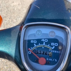 スーパーカブ 70ボアップ 50cc登録C50-2102074メーター読み5879km🌸商談中 の画像