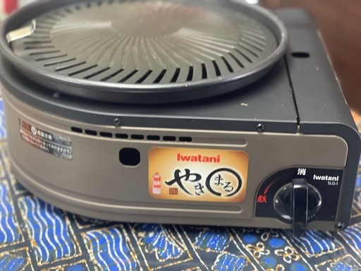 Iwatani 岩谷 カセットコンロ カセットガス やきまる スモークレス 焼肉グリル