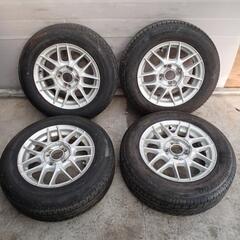 175/70R14　アルミ　タイヤ4本セット　No.136