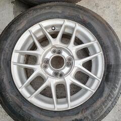 175/70R14　アルミ　タイヤ4本セット　No.136の画像