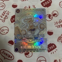 ワンピースカード　神速の拳　ルフィ　SP 金箔　の画像