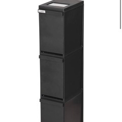 【成立】✨️引取限定✨️🔥無料譲渡🔥3段収納・ゴミ箱    キャ...