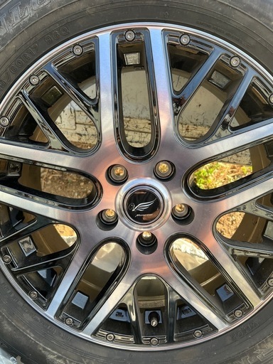 スタッドレスタイヤホイール付き4本セット215/60r17