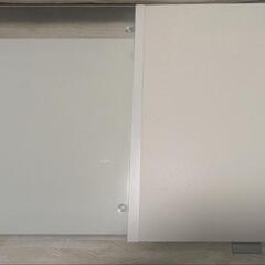 白いローテーブル/机　幅80の画像