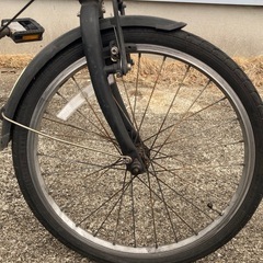 折り畳み自転車の画像
