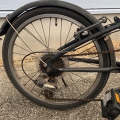 折り畳み自転車の画像