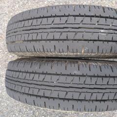 145R12 ◎中古タイヤホイール4本セットの画像