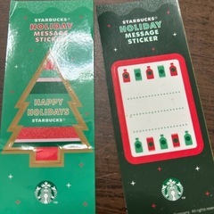クリスマス用のメッセージカード