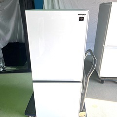 SHARP/シャープ 2ドア冷凍冷蔵庫 SJ-GD14F-W つ...