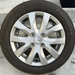スズキ　純正ホイール　155/65R14 一本の画像
