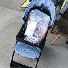0301-411 ジョイーベビーカー※シミあり