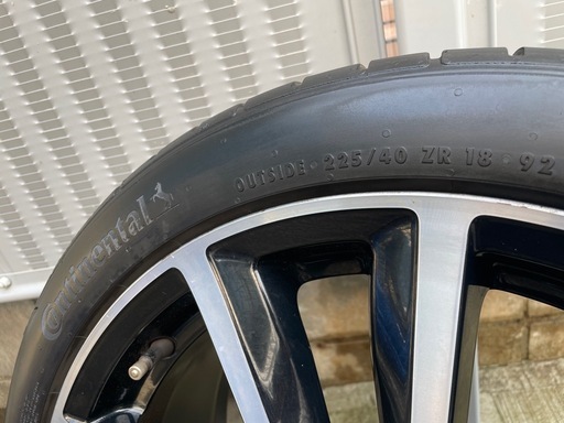 (正規品】メルセデスベンツ W246 Bクラス 純正 18インチ 7.5J 52 PCD112 Aクラス CLA MERCEDES BENZ ほぼ新品タイヤ 2022年製