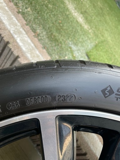 (正規品】メルセデスベンツ W246 Bクラス 純正 18インチ 7.5J 52 PCD112 Aクラス CLA MERCEDES BENZ ほぼ新品タイヤ 2022年製