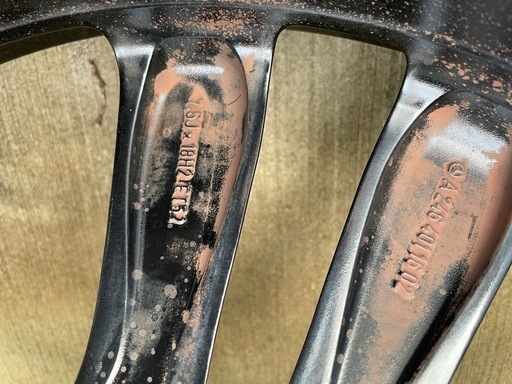 (正規品】メルセデスベンツ W246 Bクラス 純正 18インチ 7.5J 52 PCD112 Aクラス CLA MERCEDES BENZ ほぼ新品タイヤ 2022年製