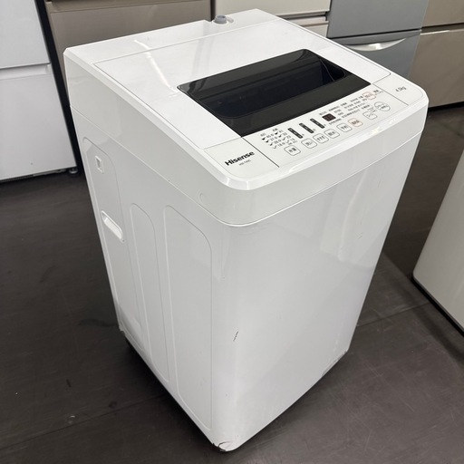 激安 ☆ジモティー限定価格☆ 18年製ハイセンス 4.5kg全自動電気洗濯機　HW-T45CA0860