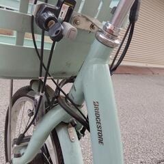 BRIDGESTONE　ラクットワゴン　ミスティミント ブリヂストン ラクあし電動アシスト三輪車 ラクットワゴン P.X