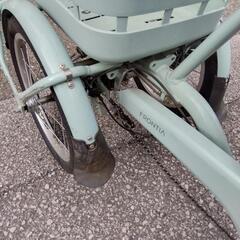 BRIDGESTONE　ラクットワゴン　ミスティミント ブリヂストン ラクあし電動アシスト三輪車 ラクットワゴン P.X