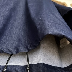 【3/16 18:00締切】中古 コールアンドレスポンス ソフトデニム/プルパーカー 3/16まで掲載 の画像