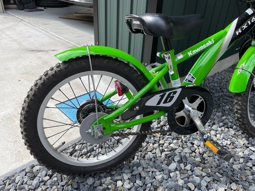 Kawasaki16インチ 子供用自転車 (くみたろ) 中京競馬場前の子供用