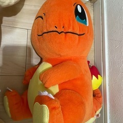 3月中　ポケモン　ぬいぐるみ２点　ヒトカゲ　イーブイの画像