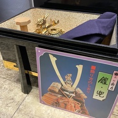値下げしました　こどもの日 秀月 五月人形 弓飾り　セットの画像
