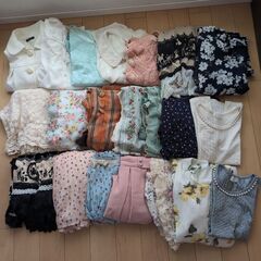 【1着あたり200円以下!!】きれいめレディース服　23着セット...