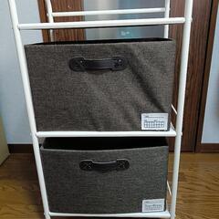 スチールラック・布製ボックスセット