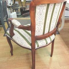 アンティーク調 チェア アームチェア 高87㎝ 猫脚 ロココ調 椅子 いす 西岡店の画像