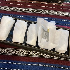 クリスタル　ビールグラス　5個の画像