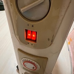 オイルヒーター※コンセント難ありの画像