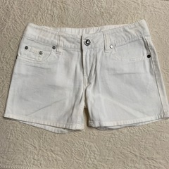女パンツ　白　