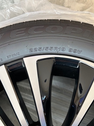 新車外し　80 ハリアー　PHEV 純正ホイールタイヤ　4本セット