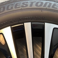 新車外し　80 ハリアー　PHEV 純正ホイールタイヤ　4本セットの画像