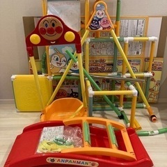 アンパンマン  うちの子天才 カンタン折りたたみ！ ブランコパークDX