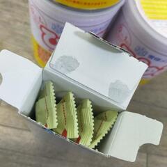 雪印メグミルクぴゅあ　明治ほほえみらくらくキューブの画像