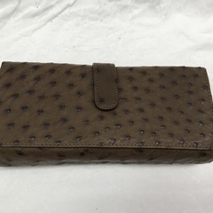 オーストリッチ 長財布